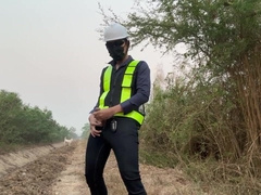 Engineer comes to work before work time