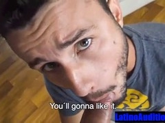 First-time rough sex with a hot Latino hunk at LatinoAuditions.com