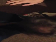 #2 Footslave licking my nike air Sneakers - 1