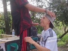 Shaved cock, big load, gay big cock