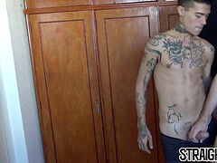 Bearded guy has his first humid fuckfest practice and loves it