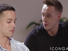 Inked Gay Nick Sahara Bareback Banged Shy Twink