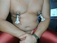 Crossdresser Extreme Nipple Pump, Rock Hard Nipples