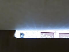 I got into a box in the middle of the street and managed to get away while seeing people dangerously close.