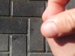 Foreskin POINT OF VIEW Pulling and thrusting two frigs into it !