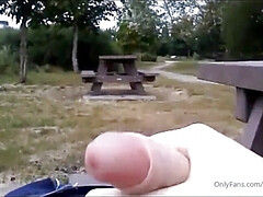 Handjob in the jo wood