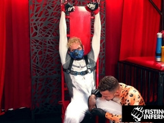 Athletic Villian Crushes Hero's Fuckhole - Archer Croft, Zac Snow - FistingInferno