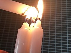 2 Candles not enough - 3 Candles --more wax and Burn