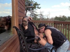 Outdoor, blow-job, worshipping