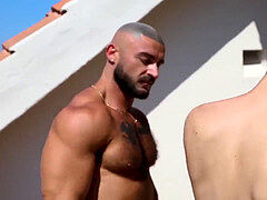 Couple, anal invasion, gay anal