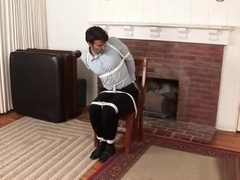 Bondage - Spy bound and gagged
