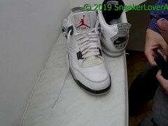 Worn socks, boyfeet, gay jordan 4