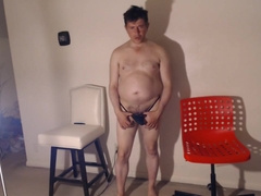 Russian Male Stripper Slows It Down With A Striptease Then Jerk To Cum Video!