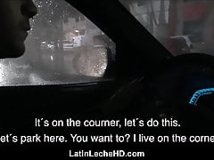 Spanish Latino Cab Driver Paid Cash By Stranger For Amateur