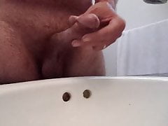 jackmeoffnow morning wood by sink curved dick erection play