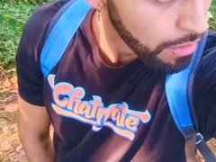 Outdoor cock, public cruising, get caught