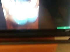 Looking videos from beautiful latina while jerking my cock