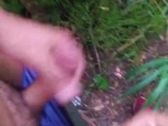 BIG BLACK COCK called me to go hiking and poked me with a few people around.