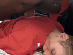 Baseball Twink Barebacked By His Black Coach