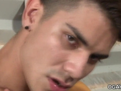 Lance Luciano jerks his enormous lollipop