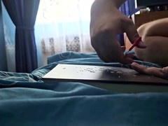 Shun trims nails while naked in hd video