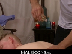 MaleIcons.com - Horny Brock's ass impaled by Rob's massive, throbbing hard-on