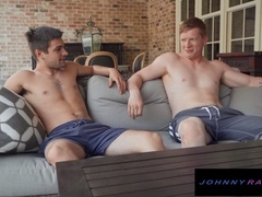 Jerking off, flip fuck, cub