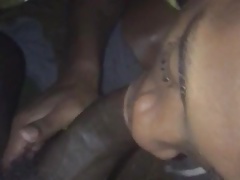 Black Dude Giving Sloppy Head