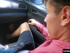 Horny Rodrigo El Santo fucks his very familiar passenger Sebas Gold