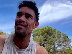 Gay muscle, latino hunk, gay forest