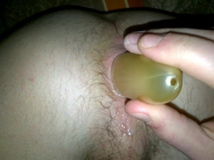 Long Toy Deep Anal Gaping Close Up