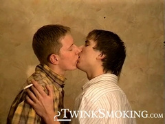 Ass drilling and chainsmoking sessions by horny buddies Artur and Knut