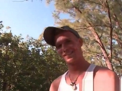 Youn Dudes Enjoys Outdoor Gay Fucking