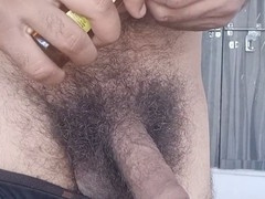 Indian Grandpa Ois Big Cock in Massage
