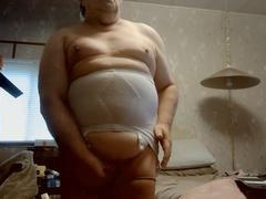 Chub tits, plump, gay cum