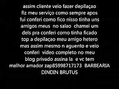 DINDIN BRUTUS X AMIGO HETERO X CLIENTE