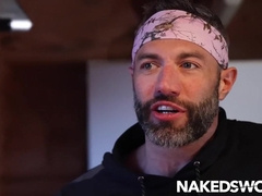 NAKEDSWORD Tatted Reese Rideout Barebacks Roman Todd Thirsty Crevasse