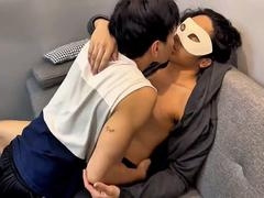 Amateur gay couple, rectal, twink