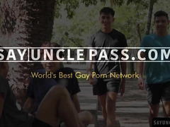 Felix Harris and Glenn Hut swapping asses and cocks with their friends