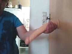 Stefan Recknagel anal mit 33cm dildo