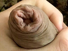 Fucked a hole , filled the whole ass with cum femboy