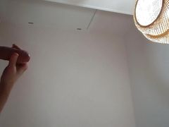 I wank my fat dick to better fuck my tgirl friend with tight asshole  #12