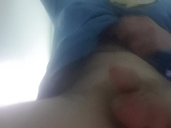 Scorching Teenager Strokes until he Blows A Load a Ginormous STREAM!