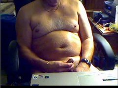 grandpa cum on cam and taste his cum 2