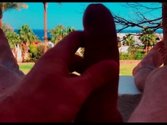 Меня Возбуждает Экстрим!!! Публичная МАСТУРБАЦИЯ на балконе отеля!