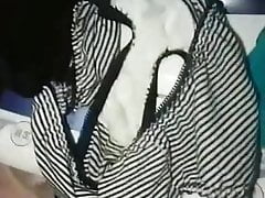 Taste the dirty panties of wife's sister