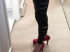 Hot heels.
