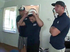 Gaystraight teenage deepthroats cock and bum fucked