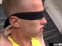 EastBoys - Red-hot Leo West with immense pipe is trussed