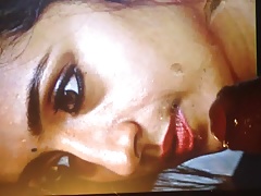 Cum on Trisha face